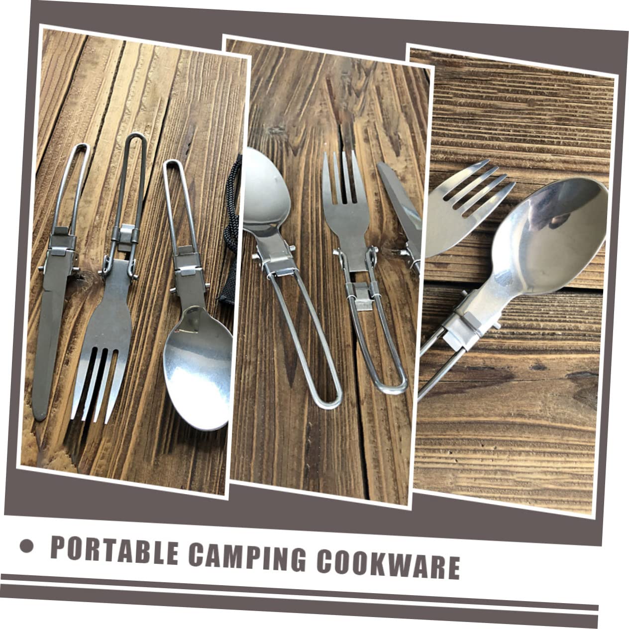 NULYLU Camping Cookware Set 1 Set Picnic Pot Cooking Utensils Portable Cooking Kit for Camping Hiking and BBQ