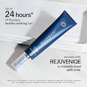 MONAT Rejuvabeads Infused w/Rejuveniqe - A Revolutionary Leave-in Split End Mender. Lightweight Serum Instantly Repairs Split Ends & Leaves Healthier-Looking Hair. - Net Wt. 70 ml / 2.4 fl. oz.