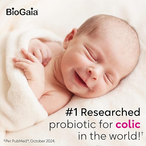 Miniatura 5 de BioGaia Protectis - Gotas probióticas para bebés con vitamina D para bebés recién nacidos y niños cólicos escupiendo estreñimiento y comodidad