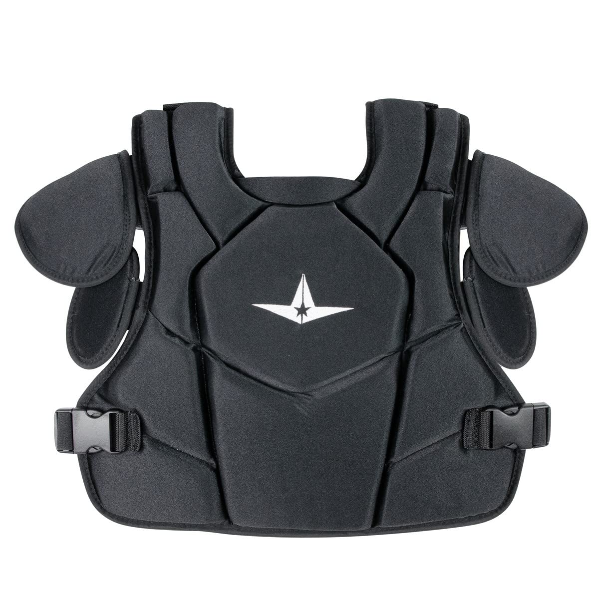 Protèges-jambes All-Star 17 Pouces - Baseball/Softball Arbitre - Noir - Neuf