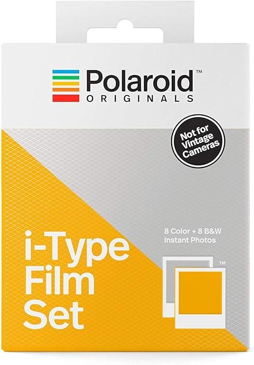 Polaroid Originals i-Type Two-Pack Film Set (1 Color + 1 B&W)