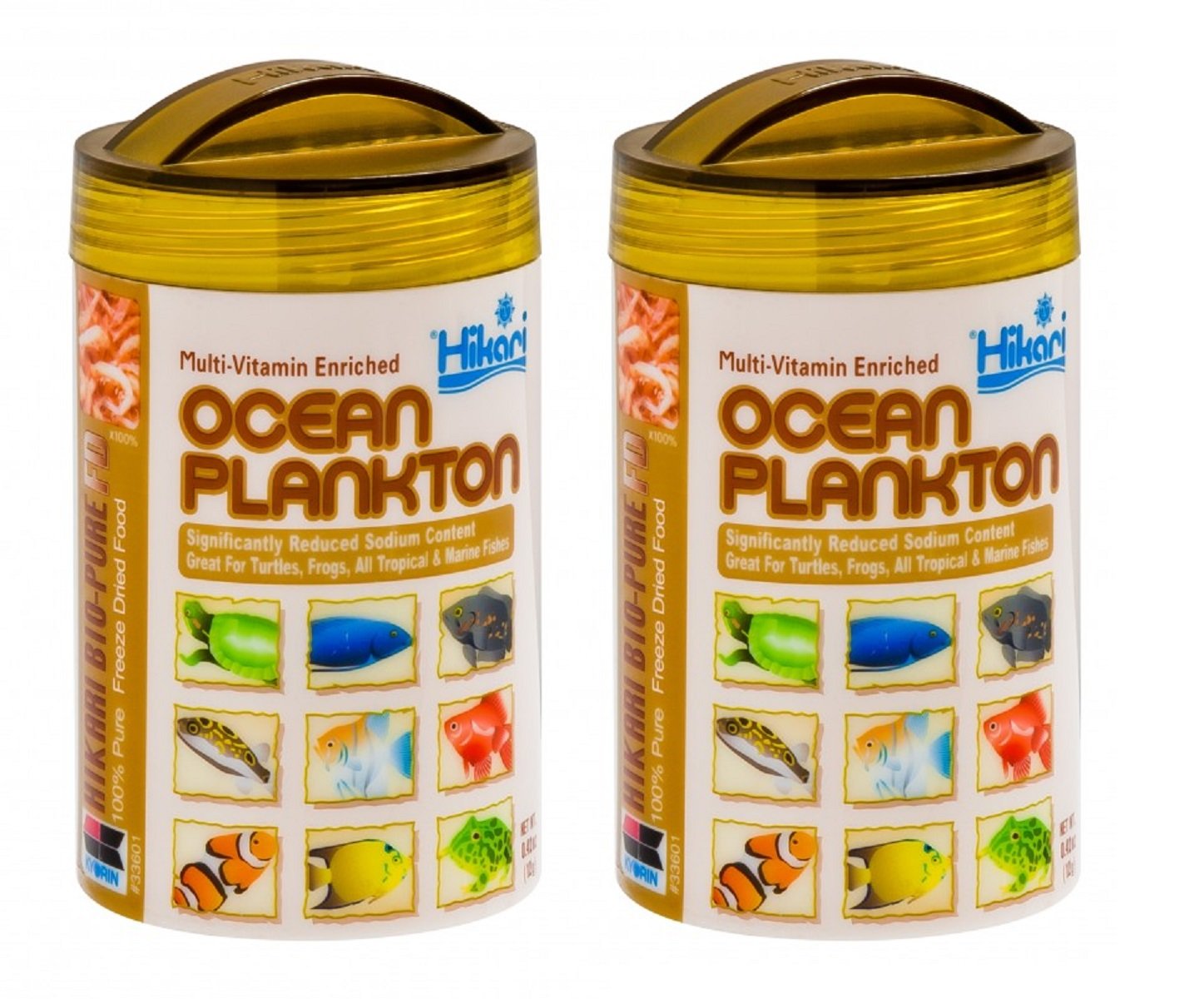 Ocean Plankton Fish Vitamins (0.42 oz.) [Set of 2]