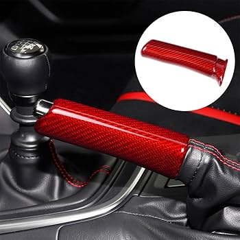 Amazon | カーハンドブレーキカバー グリップハンドルレバー スバル