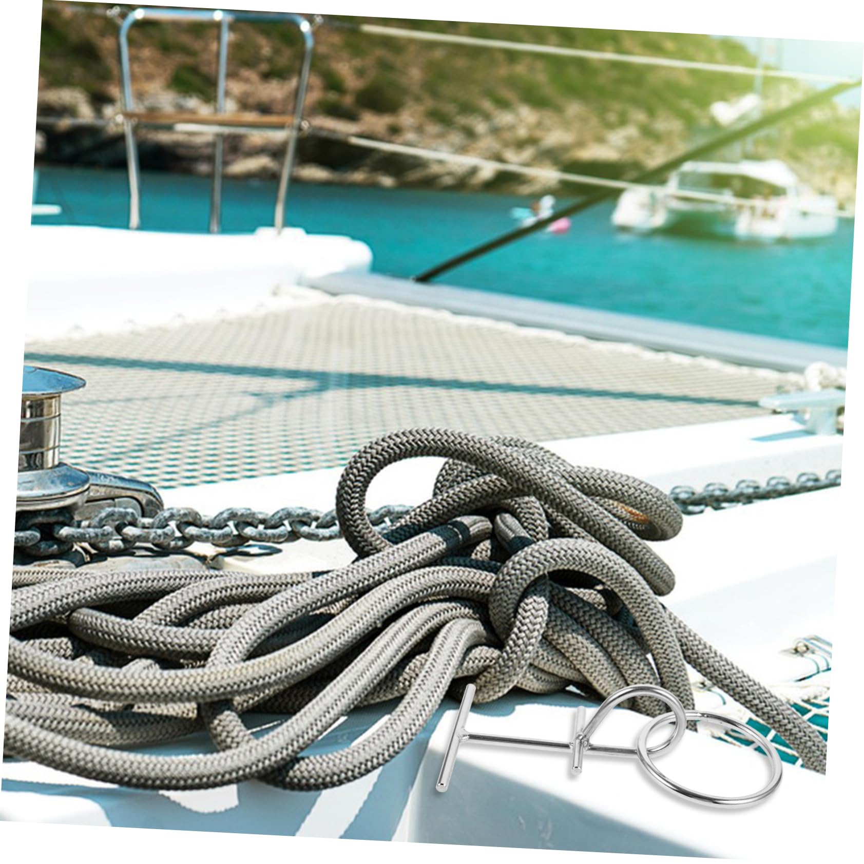 BESPORTBLE 4pezzi Ormeggio Pesante Gancio per Dock per Accessorio Portatile per Ormeggio e Fissaggio Imbarcazioni