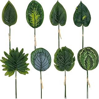 DILATATA Artificial Tropical Leaves Set