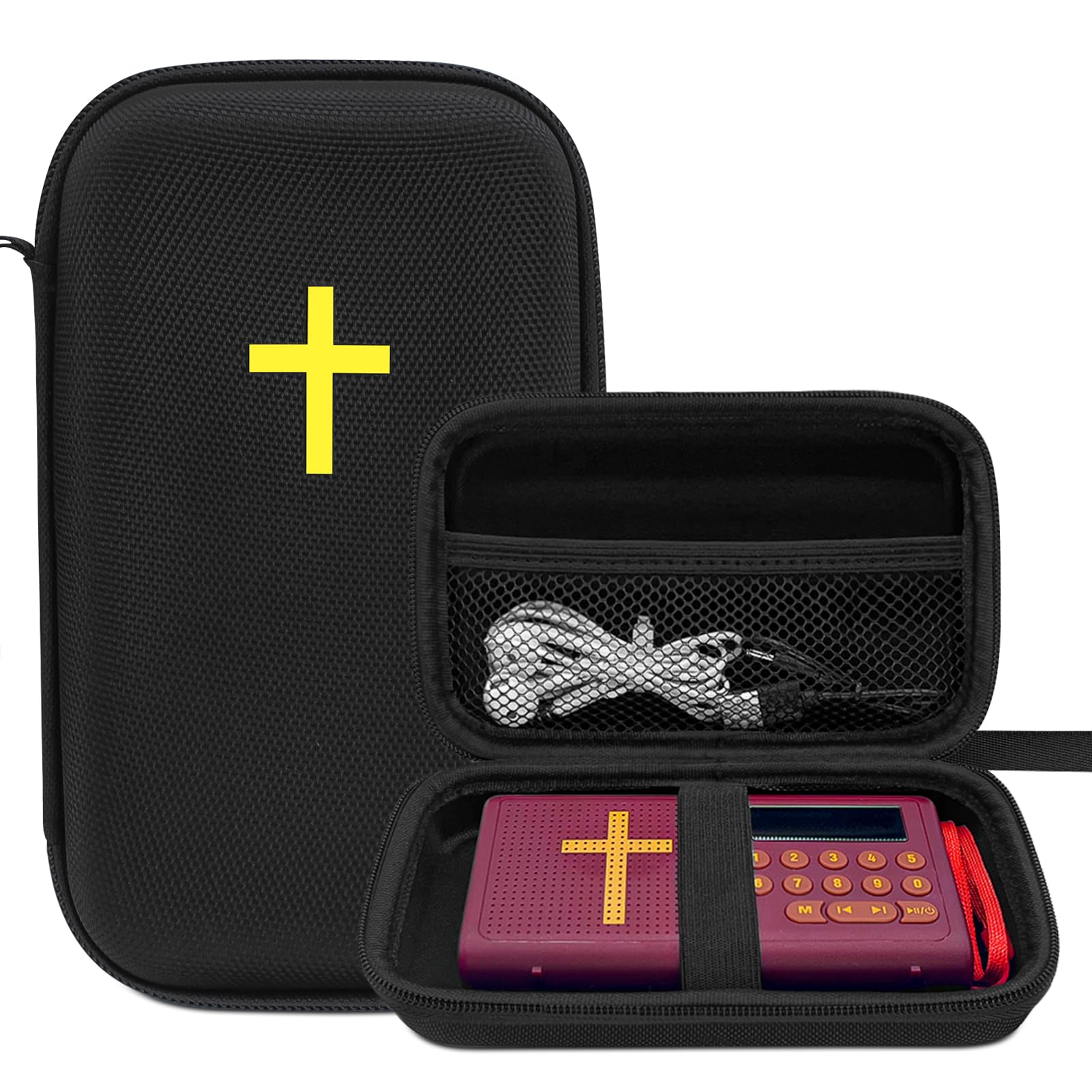 ICIMBI Carry Case Compatible with Wonder Bible - The Talking Audio Bible Player (Case Only)