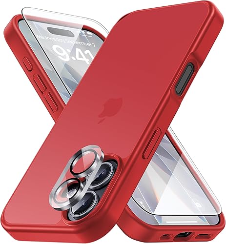 Miniatura 738 de Funda para iPhone 12, a prueba de golpes, para iPhone 12 Pro, protección contra caídas de grado militar, parte trasera dura, delgada, translúcida