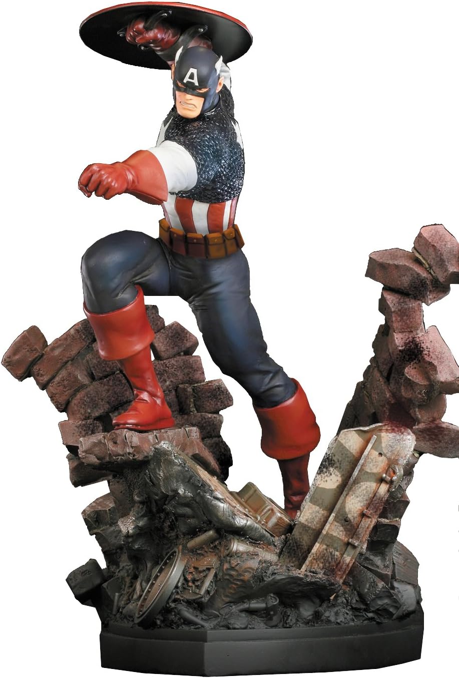 Bowen Captain America Statue Classic Shot #1 - a photo on