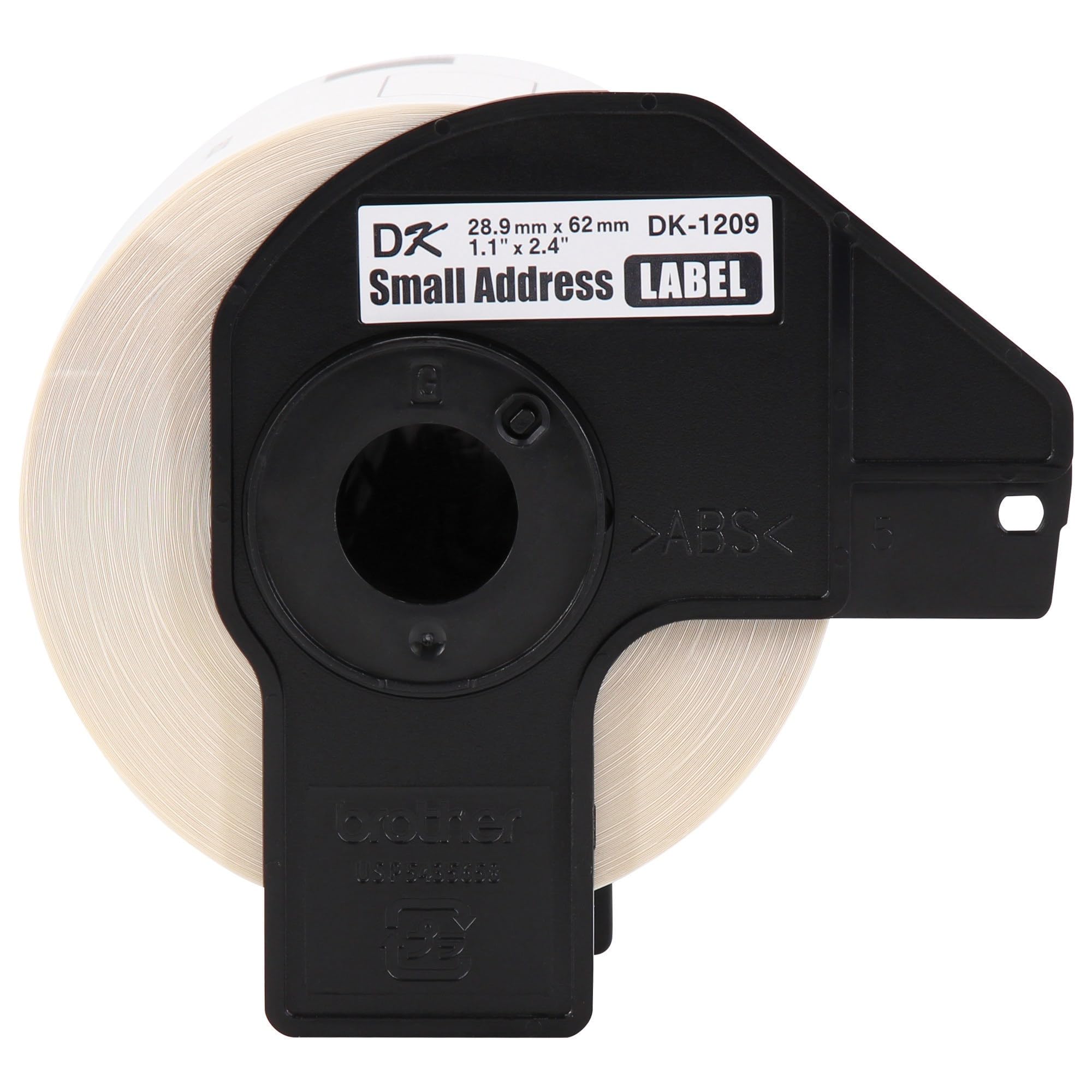 Brother Genuine DK-12093PK Small Address Paper Label Roll, Die-Cut Paper Labels, Engineered for Excellence, 800 Labels Per Roll, (3) Rolls per Box, 24 rolls (DK120924PK)