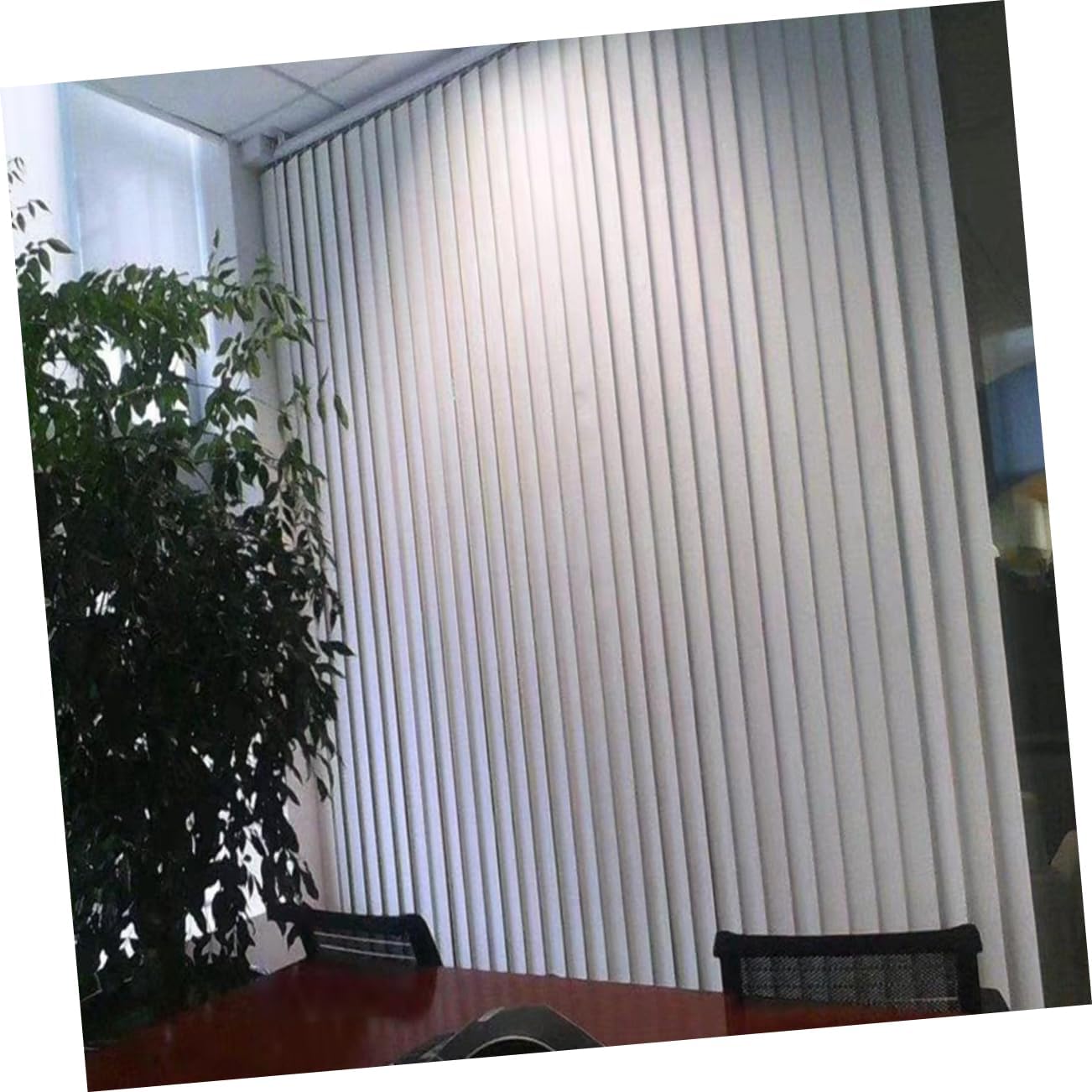 2pcs Blinds for Windows Vertical Blind Slats Replacement PVC Slats Easy to Install