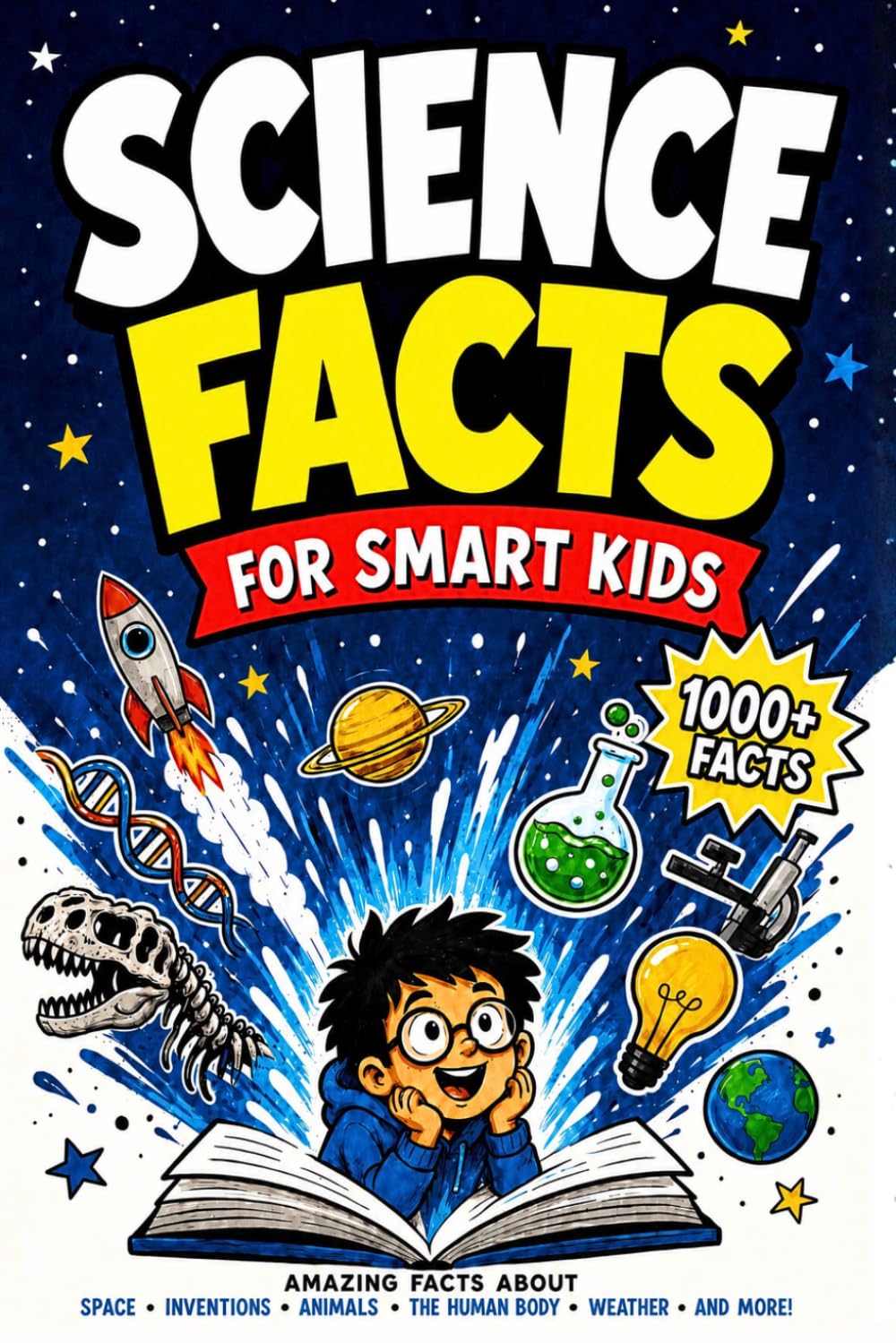 Science Facts for Smart Kids: The Book of 1,000 Unbelievable Things That Are Actually True