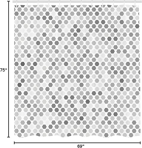 Vista 243 de Ambesonne, cortina de ducha cuatro estaciones