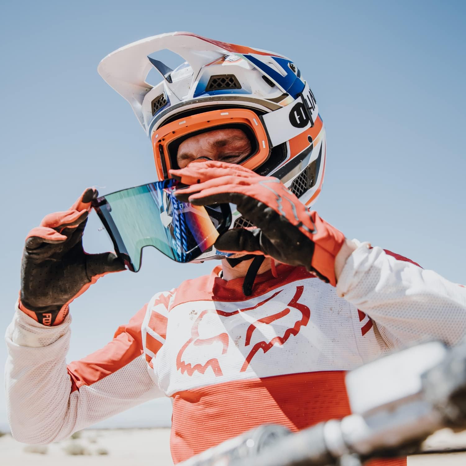 Havoc Racing Magnetic Frameless Goggles - For Motocross, Dirt Biking, Snowboarding, ATV, & UTV - UV Blocking Anti-Fog Goggles - Image 7