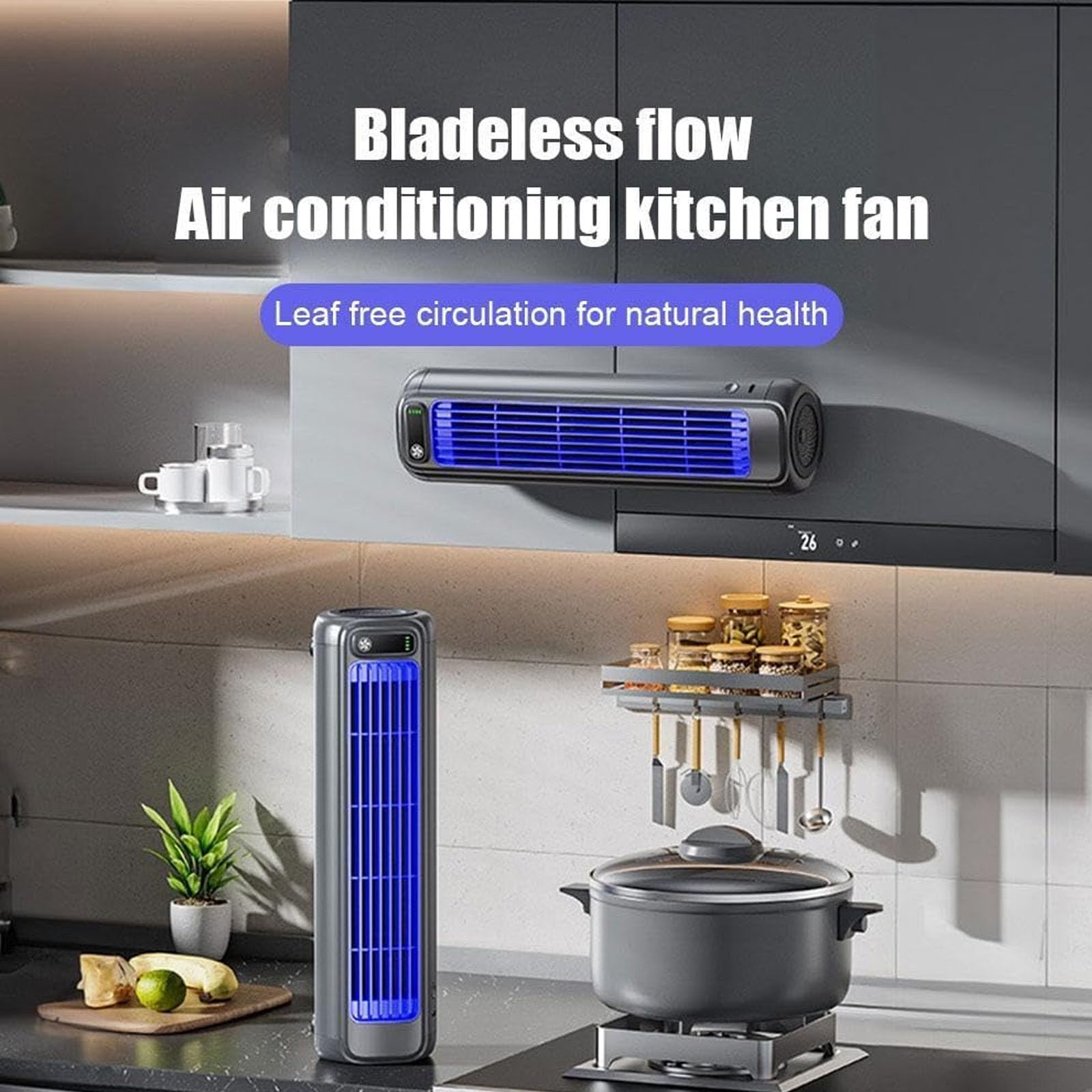 Migilife Refroidissant Ace, Sherum/Graddi/Yifare/Libiyi/Pubyfun Cooling Ace Portable Air Climatiner, Shirem Cooling Ace, Relaxix Cooling Ace 3 Vitesses, Fan De Refroidissement Gray