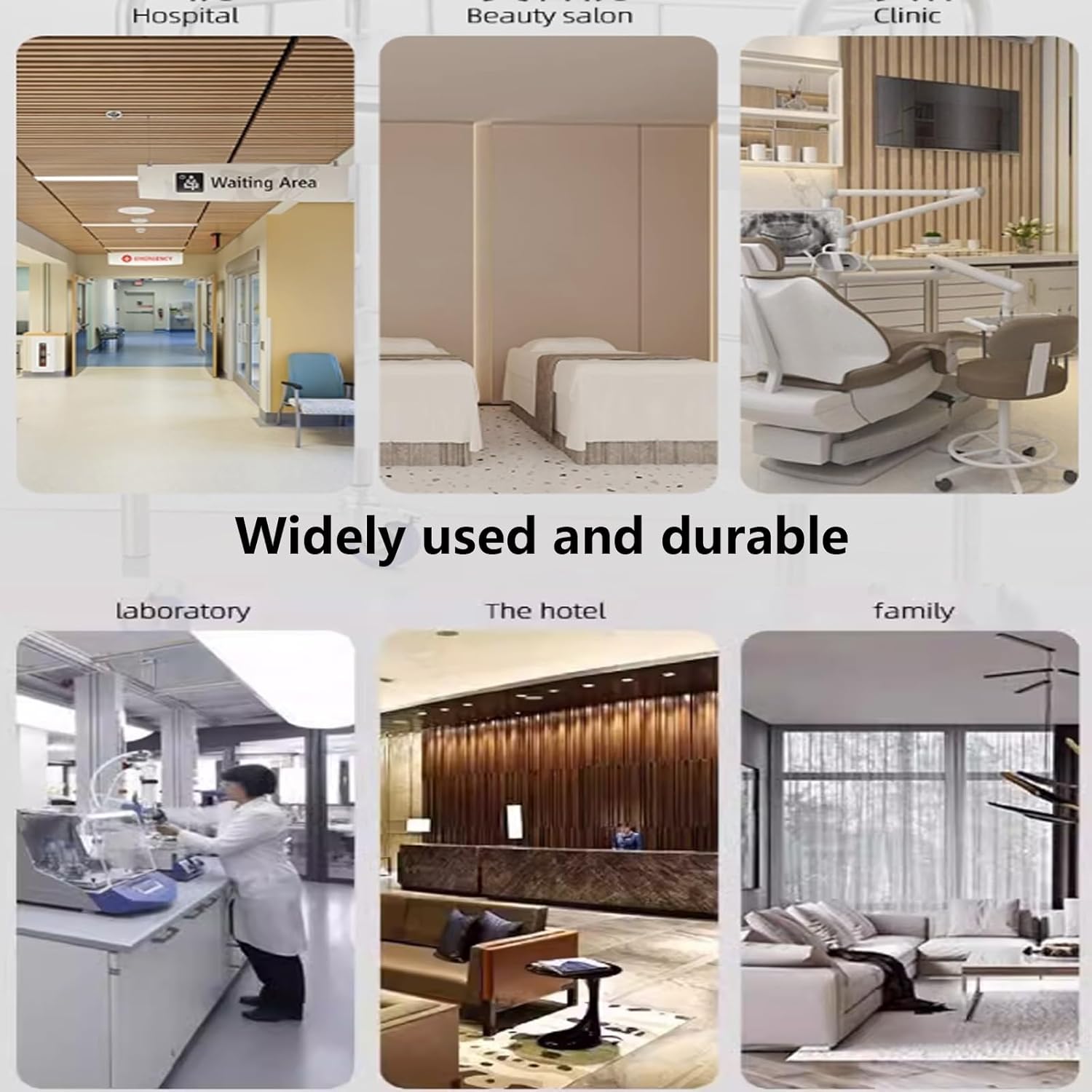 2/3-Layer Lab Medical Cart Stainless Steel Trolley Cart Utility Rolling Cart Storage Serving Trolley with Lockable Wheels for Lab Hospital Clinics Beauty Salon (3 Layer 80x48x86cm)