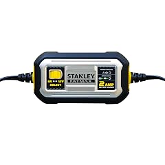 STANLEY FatMax BC2F Battery Charger and Maintainer 2 Amp Dual Voltage 6 and 12 Wet Gel AGM