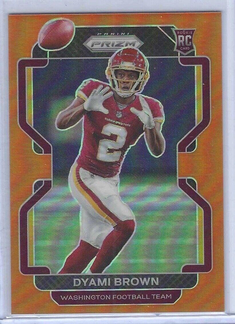 Dyami Brown 2021 Panini Prizm Orange Prizm Rookie Rc #d 077/249 - Football Cards