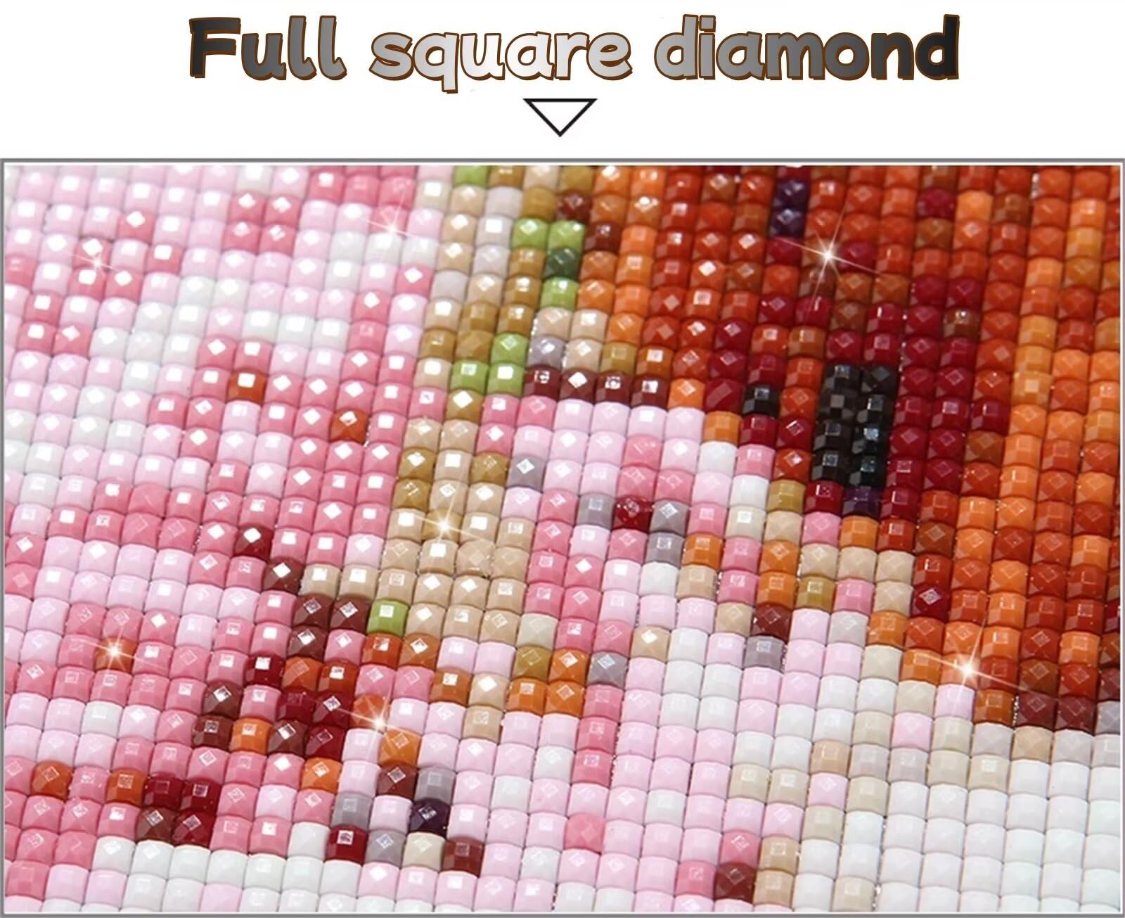 Zestawy do sztuki diamentowej ze zwierzętami, dla dorosłych, 5D, diamentowy obraz, sztuka z diamentowymi akcesoriami, DIY, pełne wiercenie, kryształ, kryształ, klejnot, sztuka i rękodzieło, do