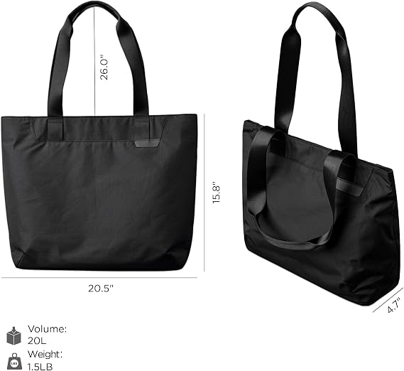 ALPAKA Elements Tote 20 L - Spacious Interior Tote Bag with Foldable,Semi-padded Sleeve fits 16 Laptop