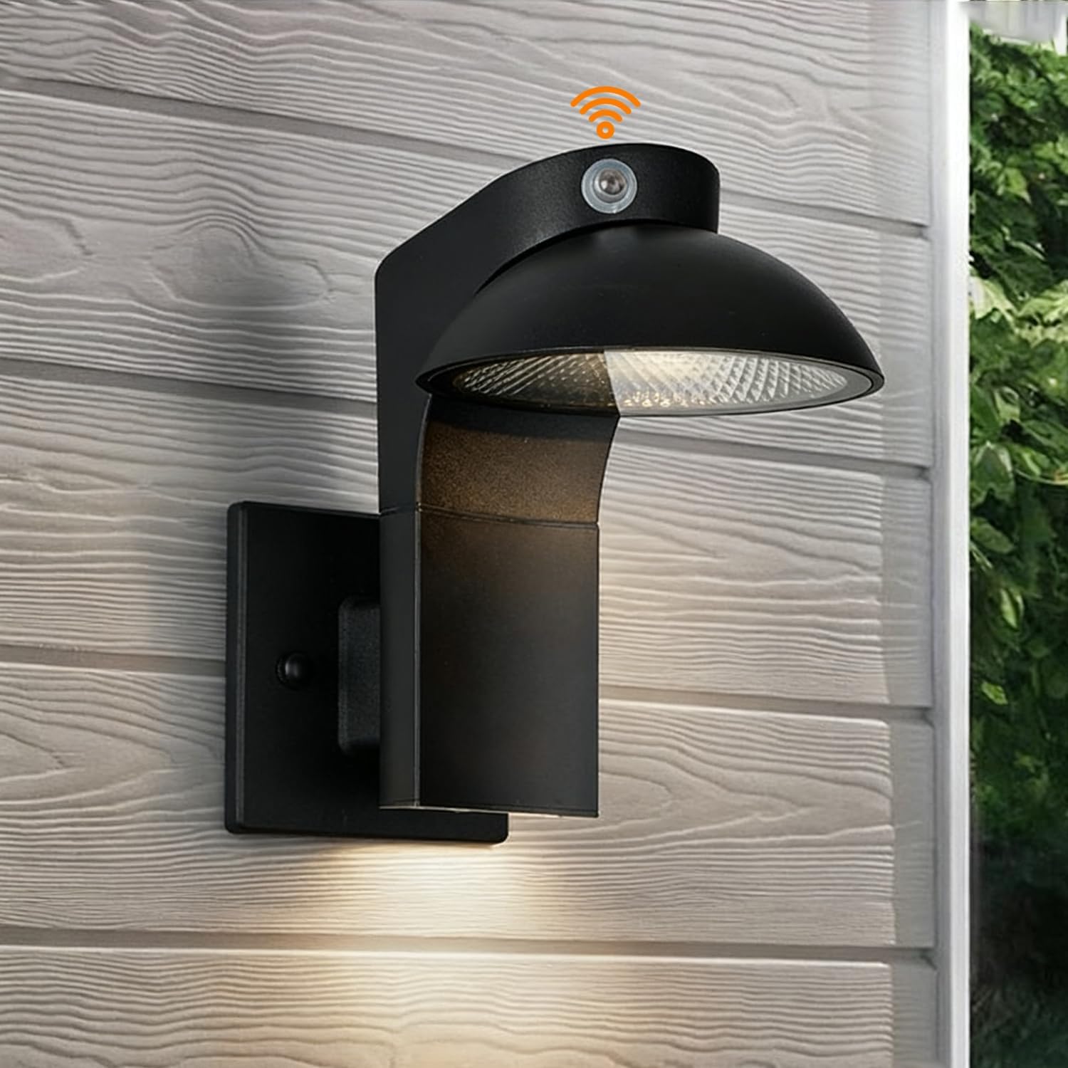Dusk to Dawn Outdoor Lighting, 350-degree Rotating lamp Head,Porch Sconces IP65 Waterproof,10%-100% Dimmable, 3000k, Balconies, courtyards, and Porch
