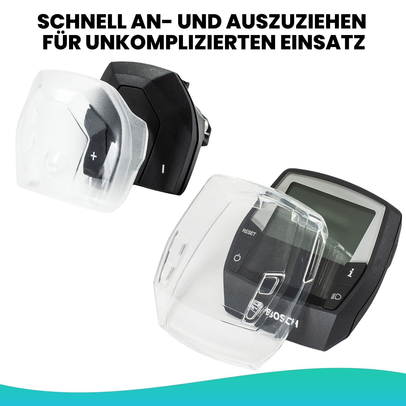 Custodia Protettiva Per Telecomando LED Bosch BRC3600 - Cover In TPU Trasparente, Anti-Graffi E Urto - Foto 6