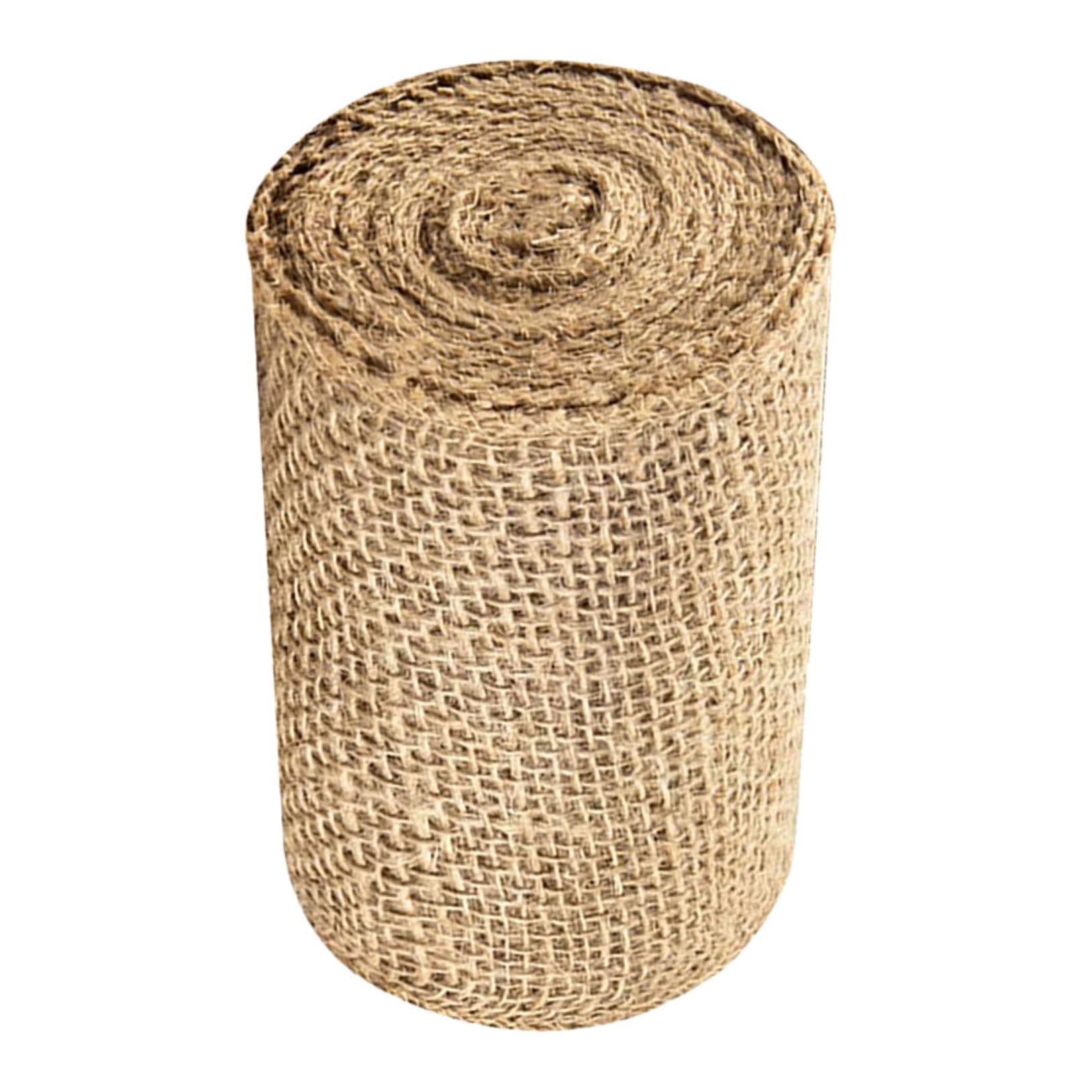 Alasum Protezione per Tronco di Alberi in Juta e Lino Beige per Inverno