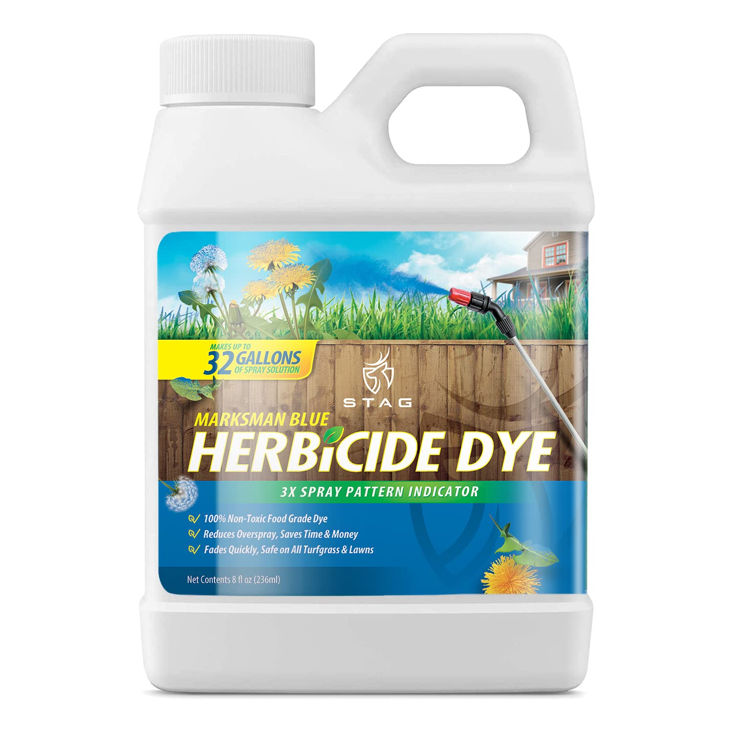 Buy 3X Blue Marker Dye (Makes 32 Gallons) - Triple Concentrated Spray