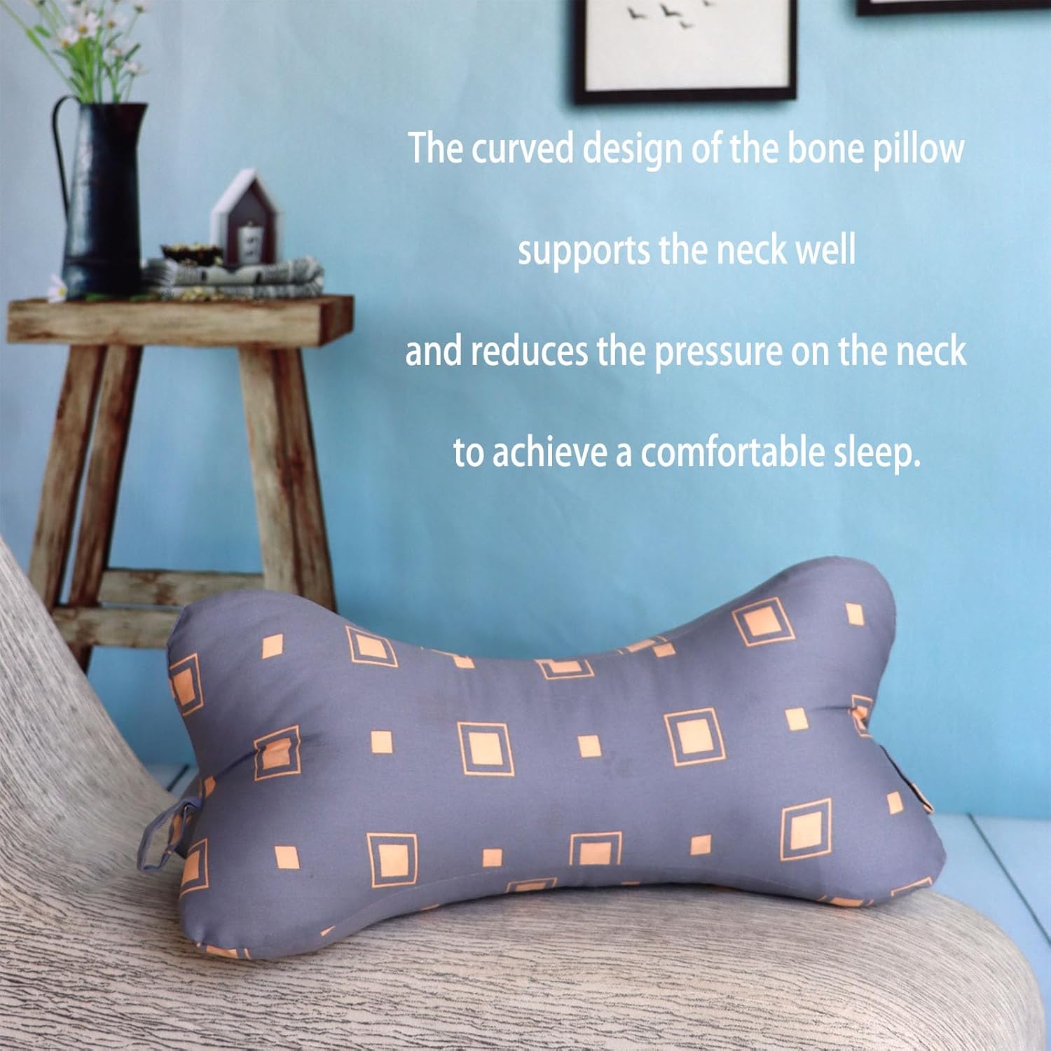 Neck Cervical Pillows Dog Bone Shaped Travel Neck Jamaica Ubuy