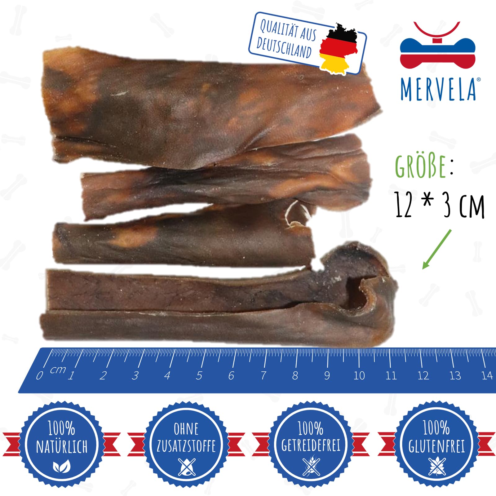 Bâtons pour peau de cheval - 1 kg - Qualité allemande - Pour chiens souffrant d'allergies - Récompense - Friandise d'entraînement - Sans céréales - Hypoallergénique - Friandise à mâcher