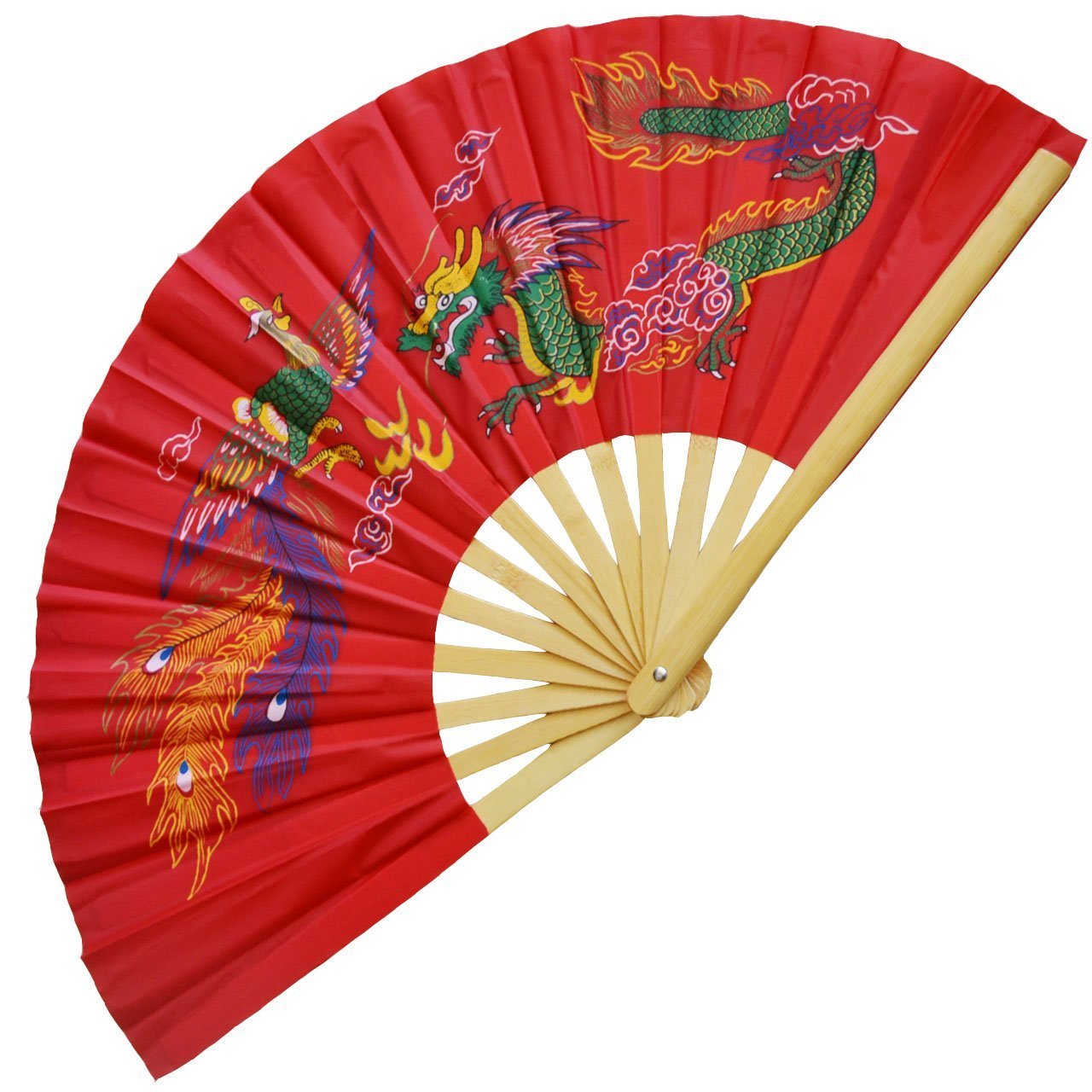 Amazon.co.jp: 太極拳 武術 太極扇 扇子 龍鳳太極扇 [並行輸入品