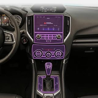 LAVIYE Película Interior do Carro Painel de instrumentos Shift console central Anti-risco transparente TPU PPF Filme, para SUBARU Forester 2019-2023