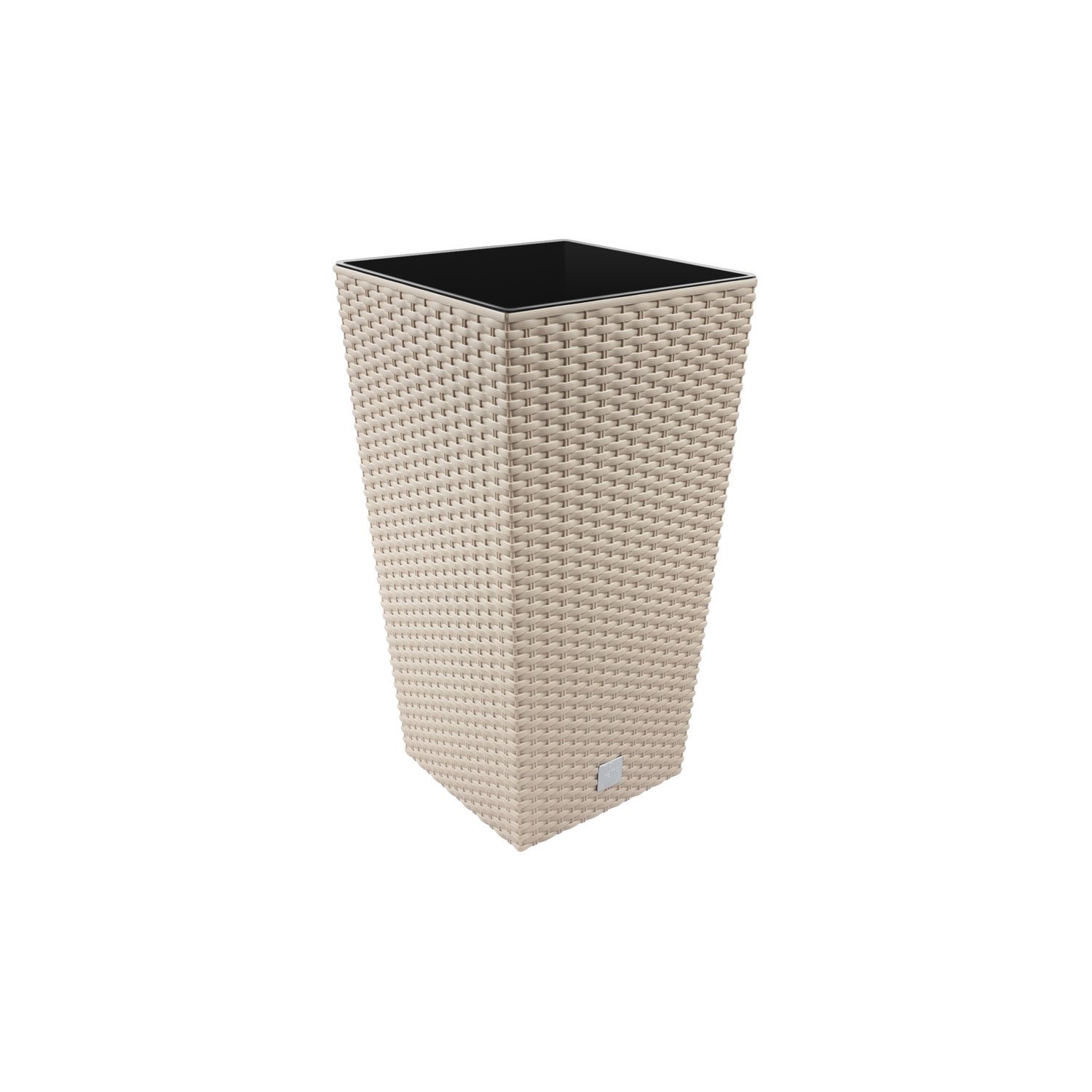 Maceta Rato de 11,4 litros con inserto 20 x 20 x 37,6 cm en color ocre oscuro — view 16