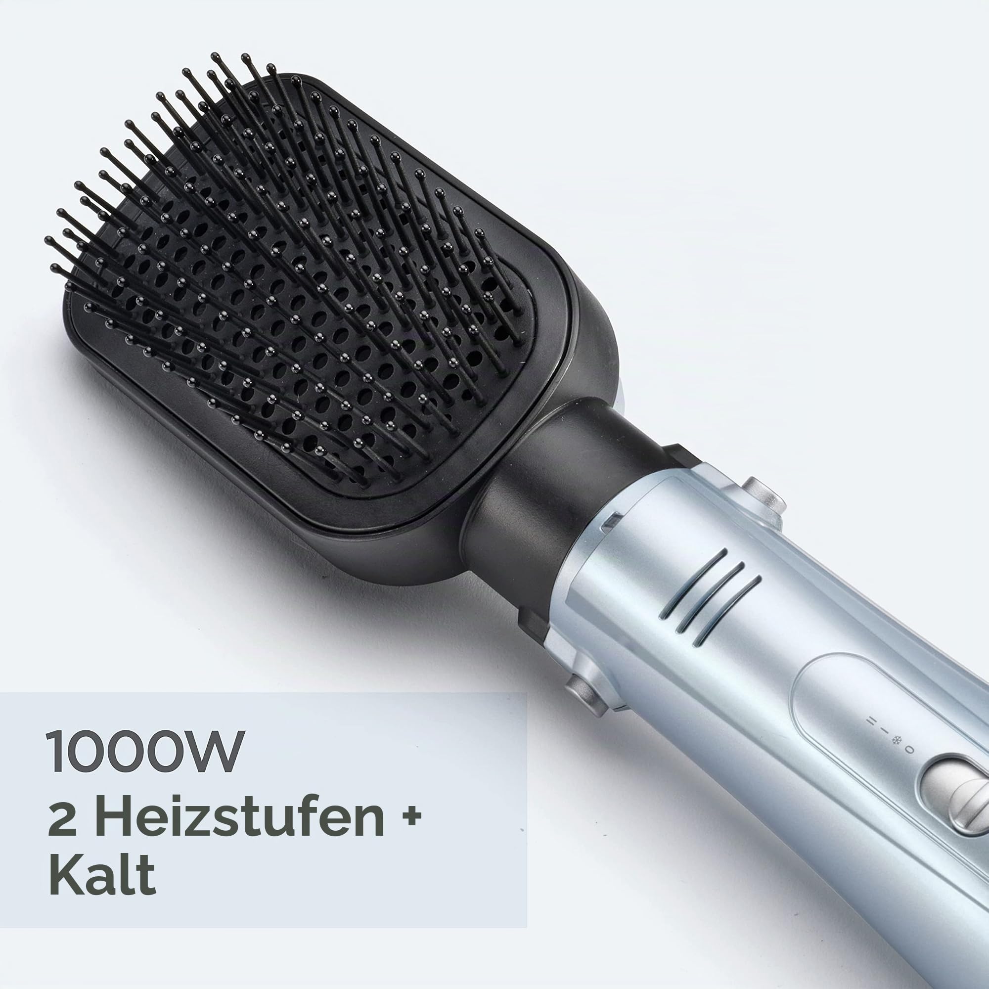 BaByliss Hydro-Fusion 4-in-1 Haartrocknerbürste, 1000 W, Air Styler, Trocken, Glatt, Volumen, Glätten in einem Schritt