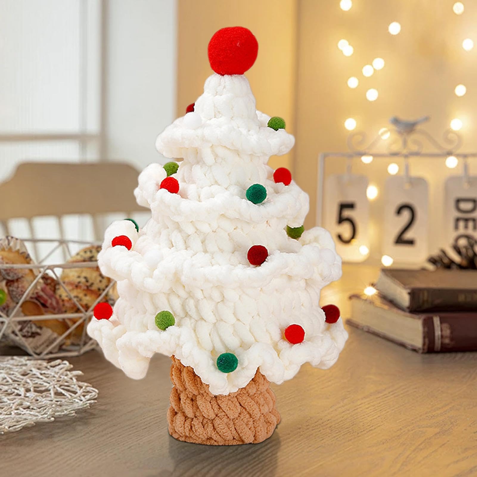 Amazon.co.jp: かぎ針編みのクリスマス ツリー、クリスマス糸のツリー