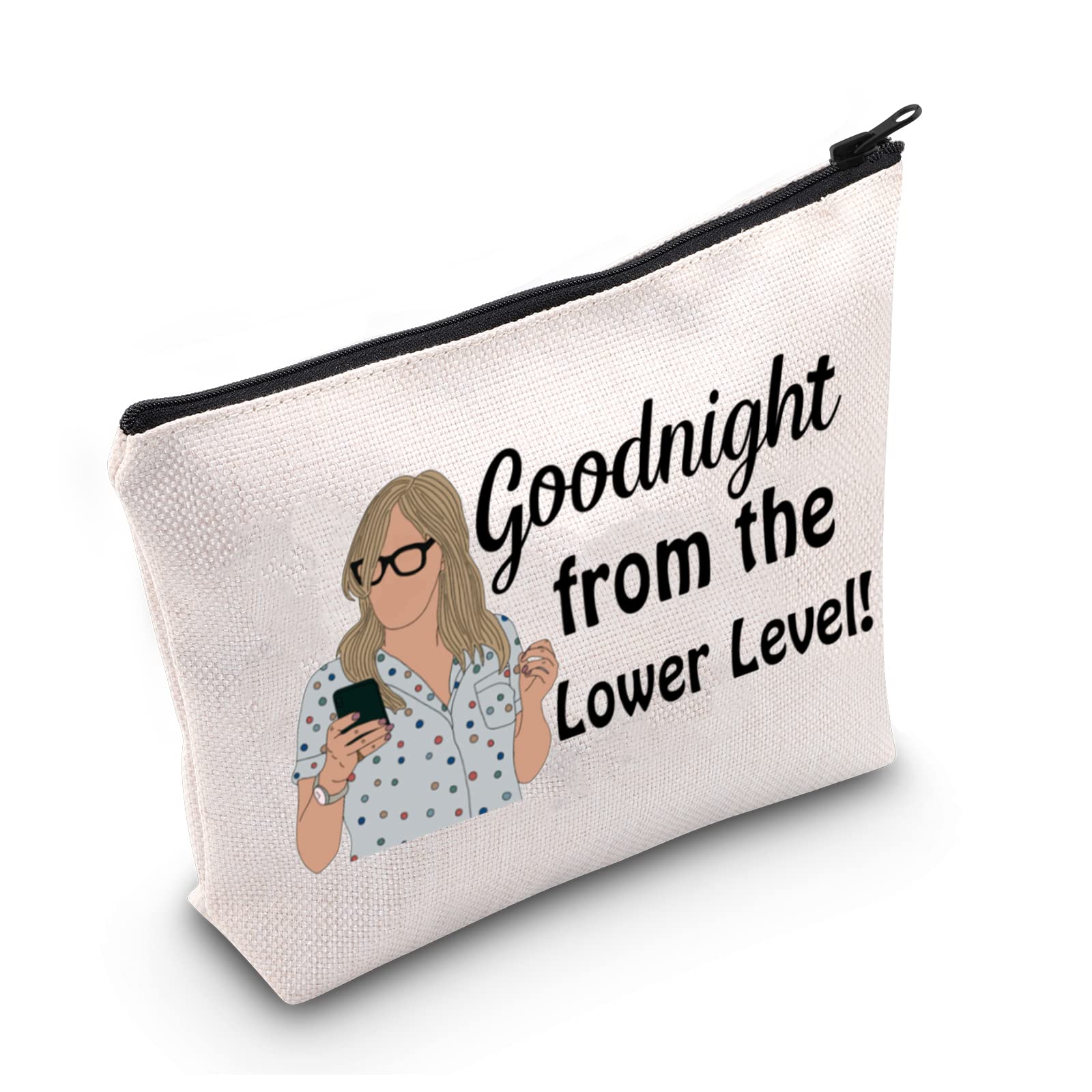 LEVLOFunny Housewives Gifts Goodnight from the Lower Level Makeup Bags Housewives Party Gifts, Lower Level