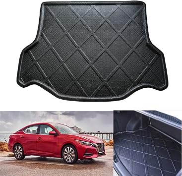 Car Mat Car Boot Liner Cargo Liner Cargo Mat Cargo Cover Trunk Mat Trunk Liner Tray Compatible for Nissan Sentra 2020 2021 2022 2023 2024 2025 2026