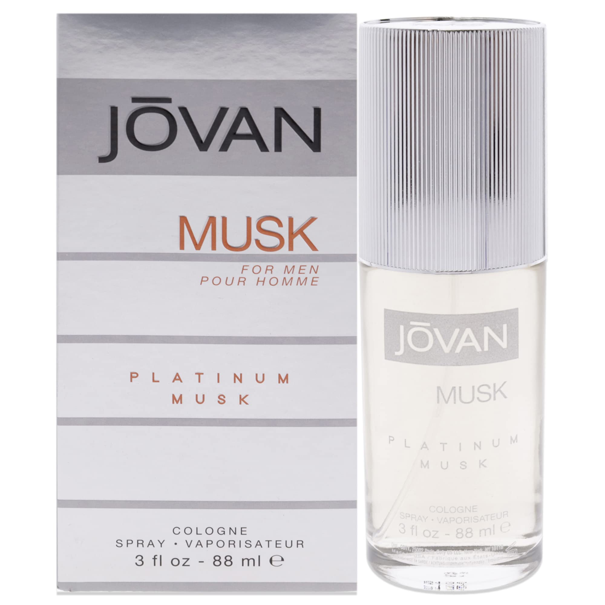 JOVAN Musk Cologne Spray, 88 ml CGJOV006