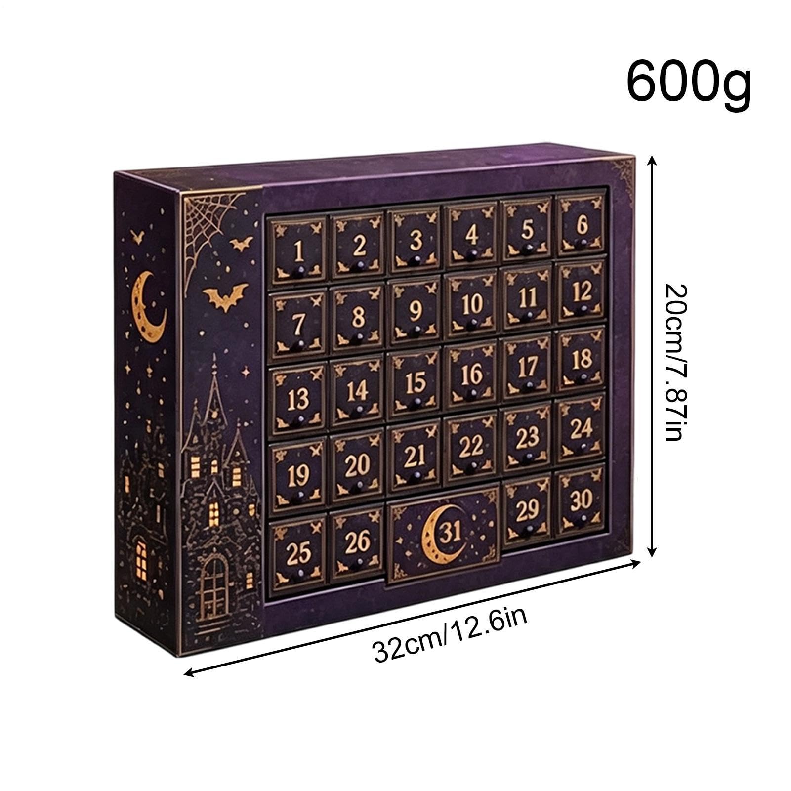 Set Perline Avvento Halloween Calendario Conto Rovescia 31 Giorni Con Perle