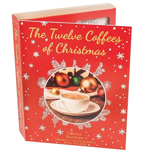 Coffee Masters Paquete variado de The Twelve s of Christmas, café, 12 unidades