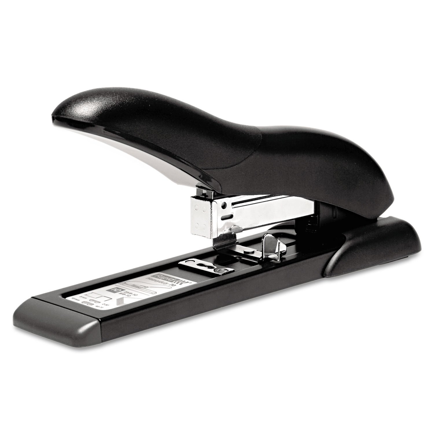 Rapid 73159 - Cucitrice Rapid Heavy Duty, 80 fogli, colore: Nero