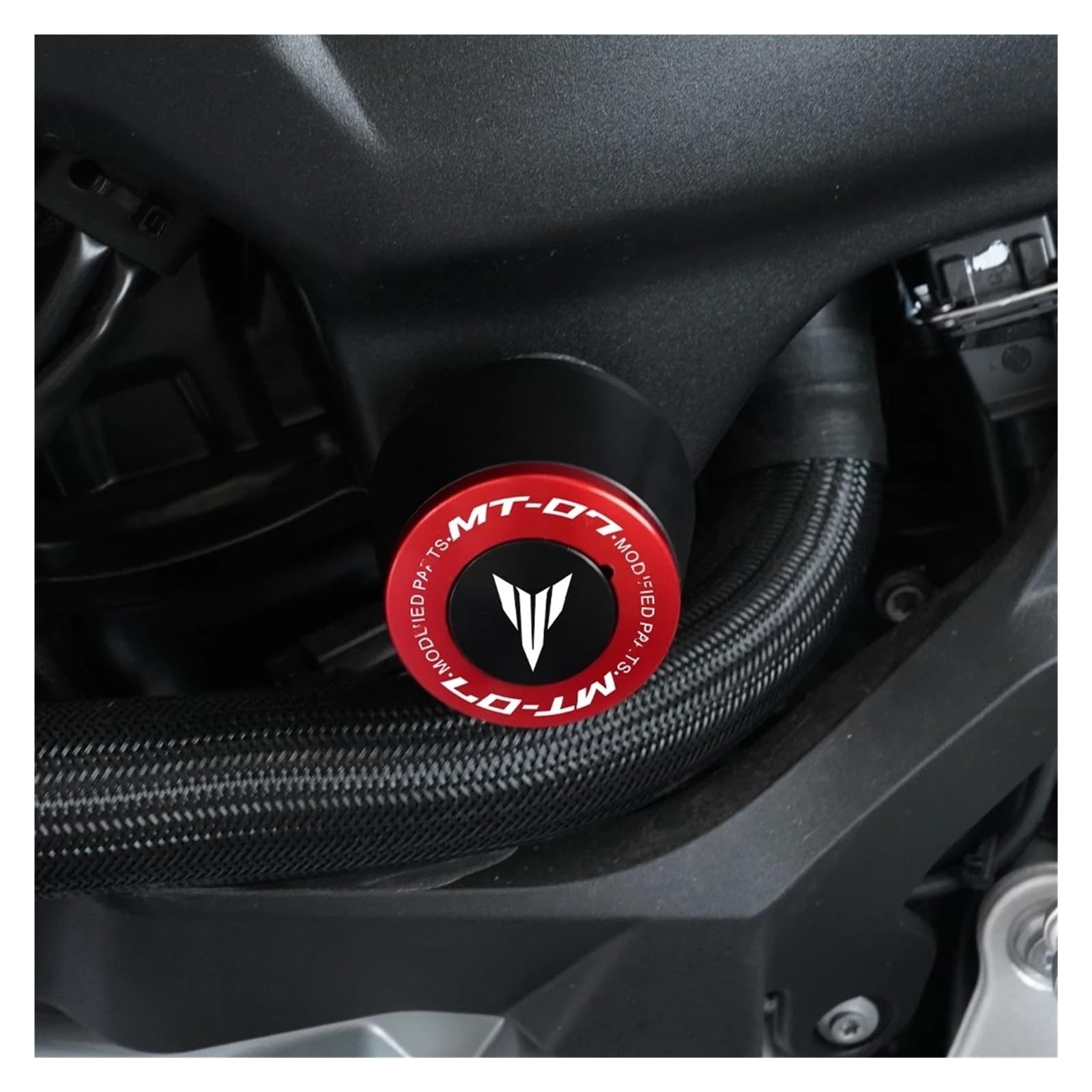 Protección contra caídas Motocicletas Accesorios Motocicleta para YA&MAHA MT-07 2024-2025 Y FZ-07 2014-2023 Protectores Chasis Anticaída.