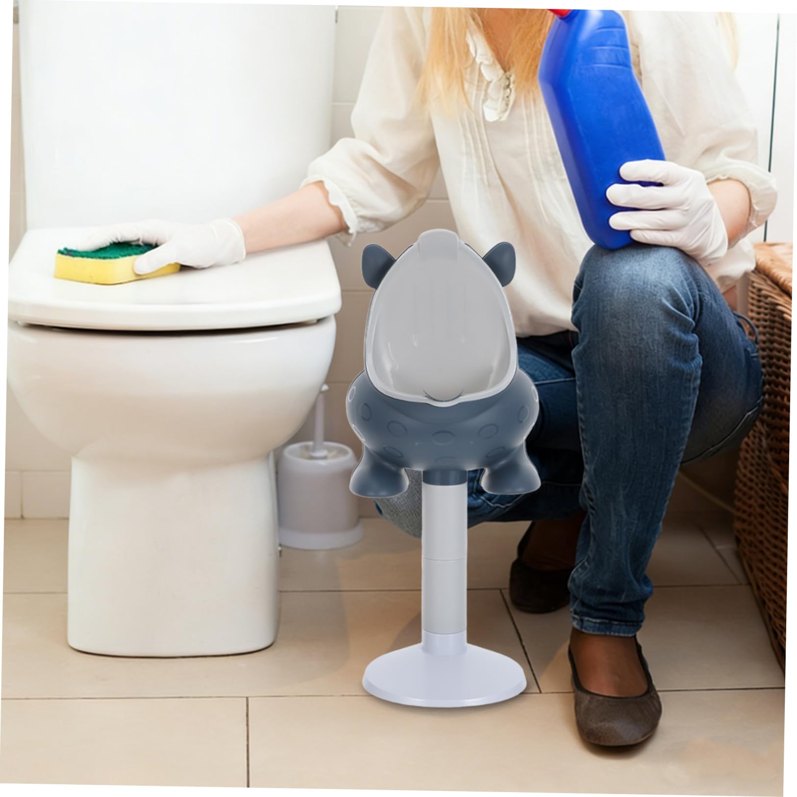 Orinal Infantil para Niños Altura Ajustable y Montaje en Pared