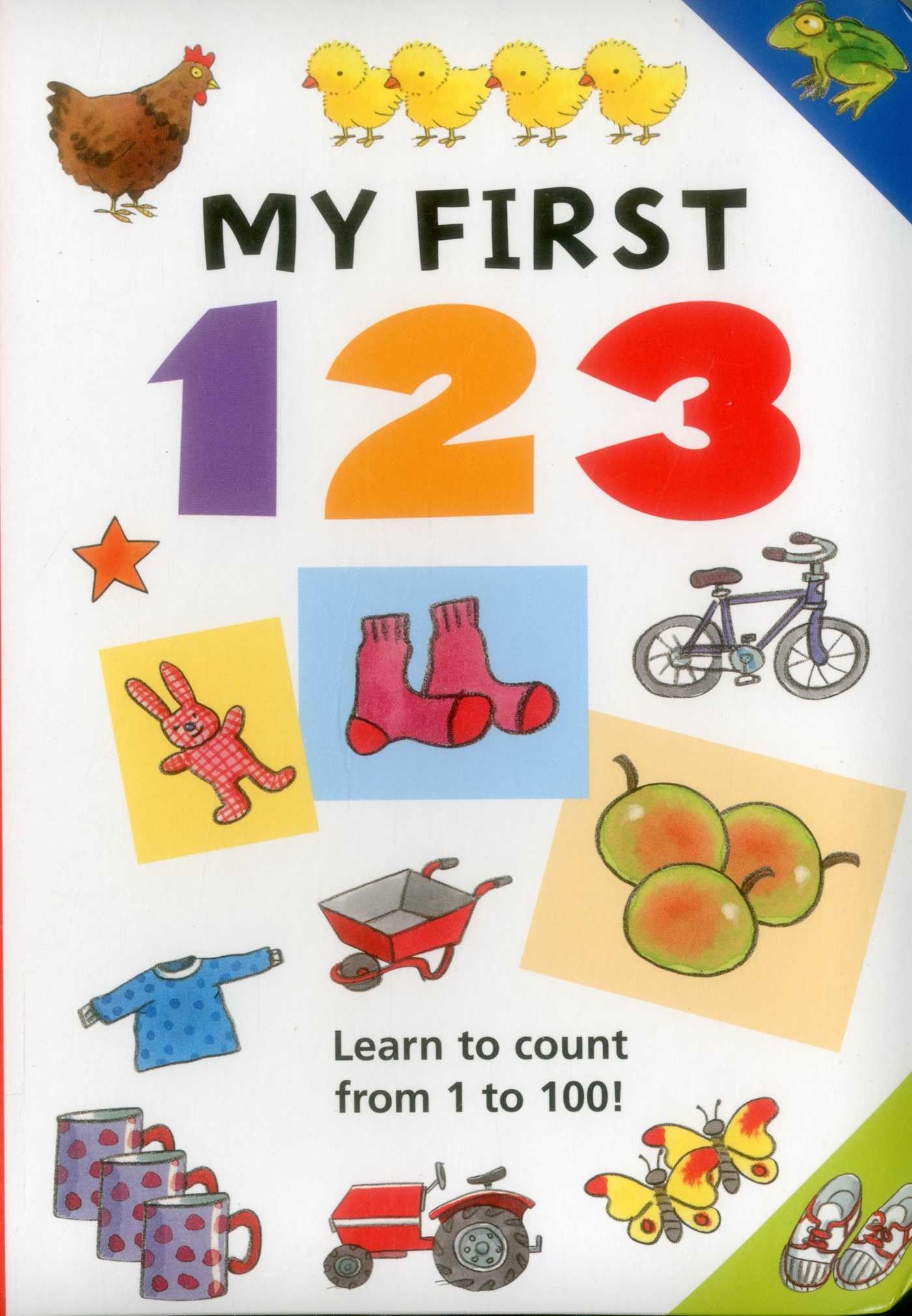 My First 123 Board book – Illustrated, 2 June 2015