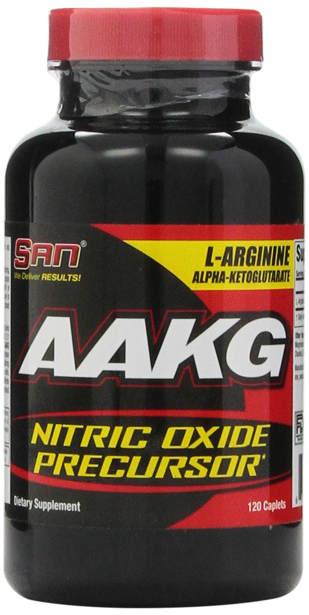 San AAKG Supplement Capsules, Standard, 120 -Count