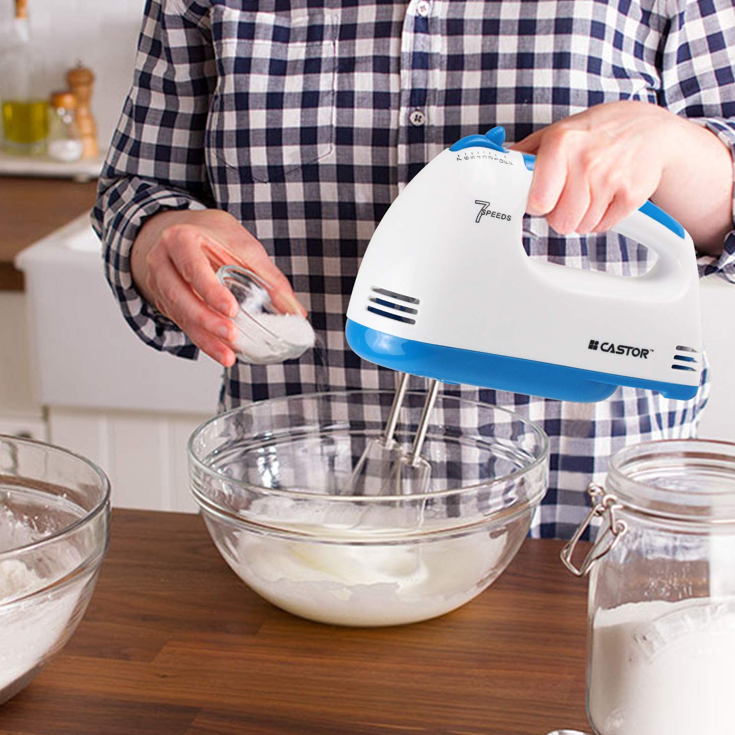 Ibell Hand Blender Cream Beater 300 Watt Ibell Castor Hm300l Hand