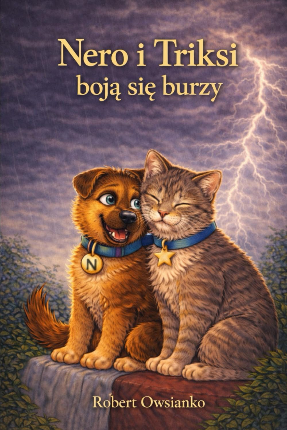 Nero i Triksi boją się burzy