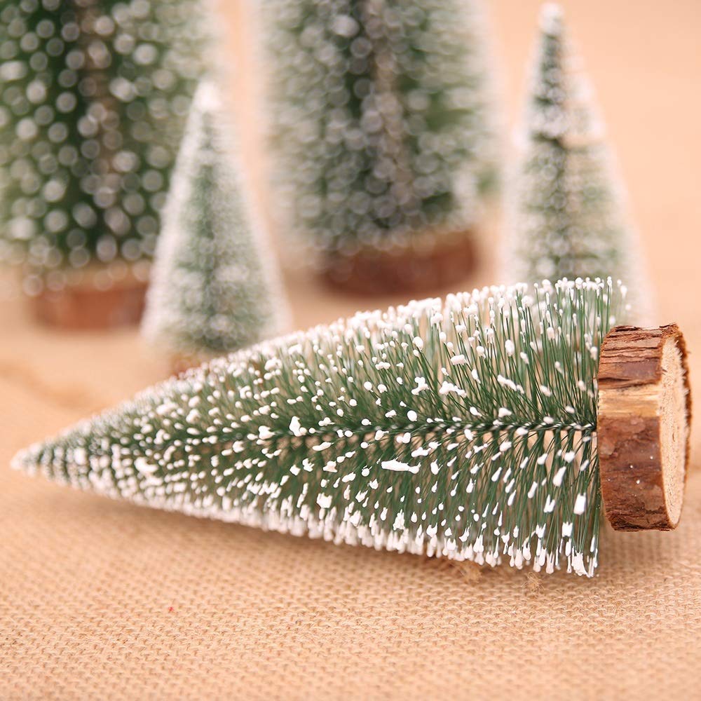 Xmas Tree 5. PC Choinka Boże Narodzenie dekoracje małe sosny umieszczone na pulpicie majsterkowanie Dekoracja mini choinka