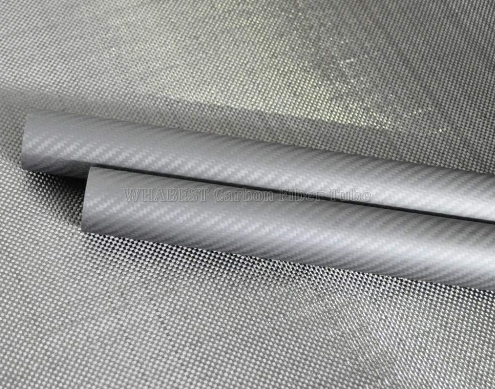 Carbon Fiber Tube 38 MM OD x 36 MM ID X 500 MM Long Carbon