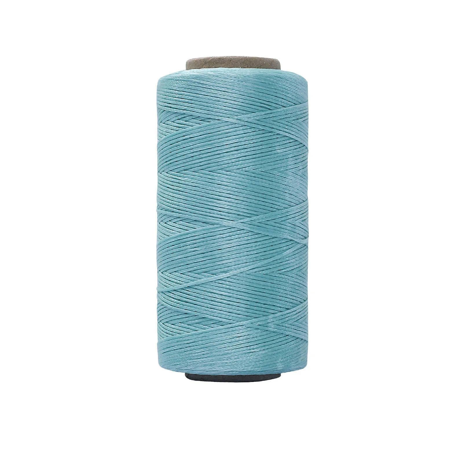 LYVQZPWLRfilo di cucire flessibile di alto livello Filo cerato for cucire in pelle, 150D, 260 metri, 0,8 mm, 70 colori, in poliestere, filo cerato for cucire in pelle, filo cerato piatto for cucire fa