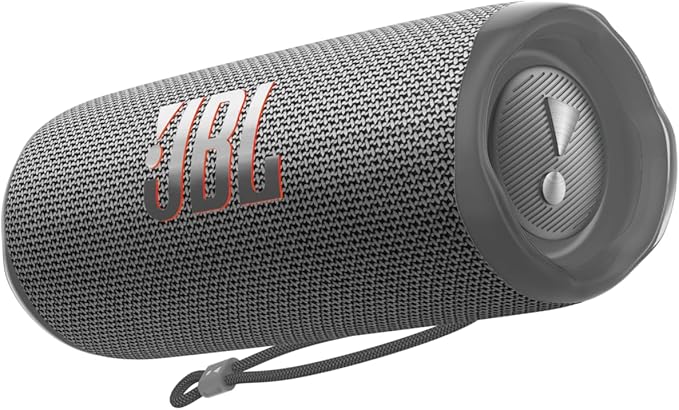 JBL Flip 6 - Portable Bluetooth Speaker, powerful sound and deep bass, IPX7 waterproof, 12 hours of playtime, JBL PartyBoost for multiple speaker pairing for home, outdoor and travel (Black)